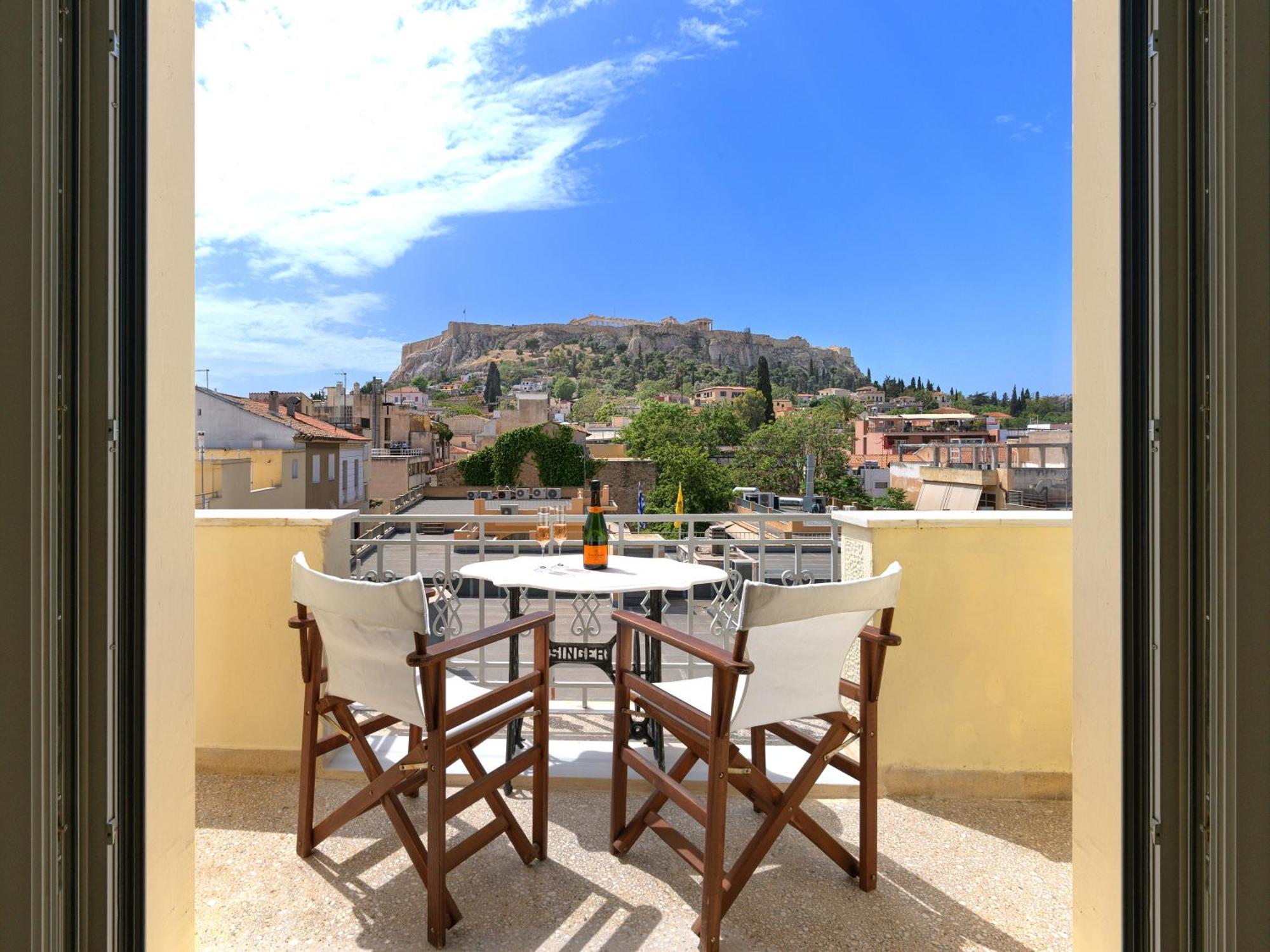 דירות אתונה Prestige Penthouse - Breathtaking Parthenon Views In Plaka מראה חיצוני תמונה
